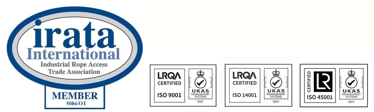 El logo de irata Internacional